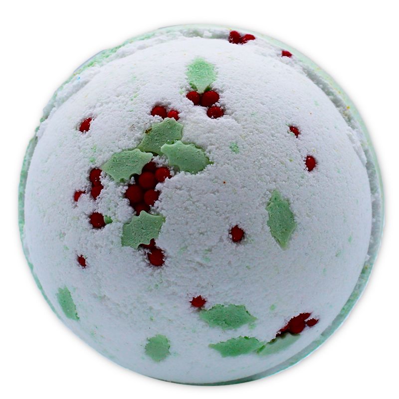 Bombe de bain de Noël - Holly Berry & Gui
