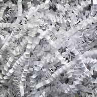 Frisure de Papier ZigZag de Luxe - Blanc (1KG)