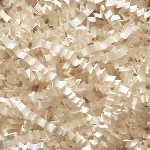Frisure de Papier ZigZag de Luxe - Ivoire (1KG)