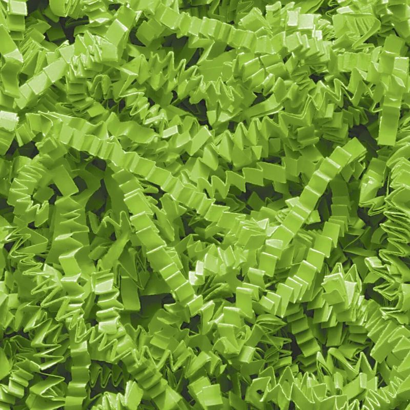 Frisure de Papier ZigZag  de Luxe - Citron Vert (1KG)