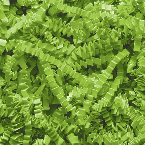 Frisure de Papier ZigZag de Luxe - Citron Vert (1KG)