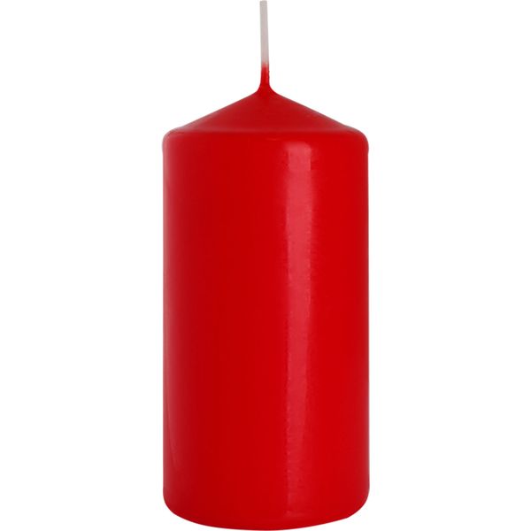 Bougie Pilier 60x120mm - Rouge