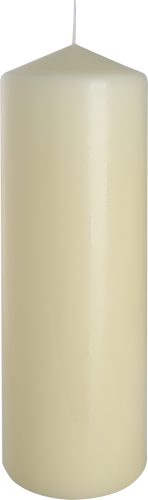 Bougie Pilier 80x250mm - Ivoire