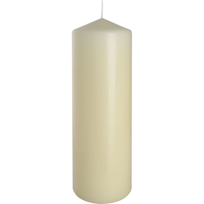 Bougie Pilier 80x250mm - Ivoire