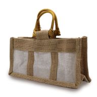 Sac cadeau 100% naturel - Trois pots