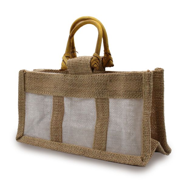 Sac cadeau 100% naturel - Trois pots