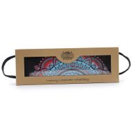 Sac de Blé Lavande de Luxe dans une Boîte Cadeau - Mandala