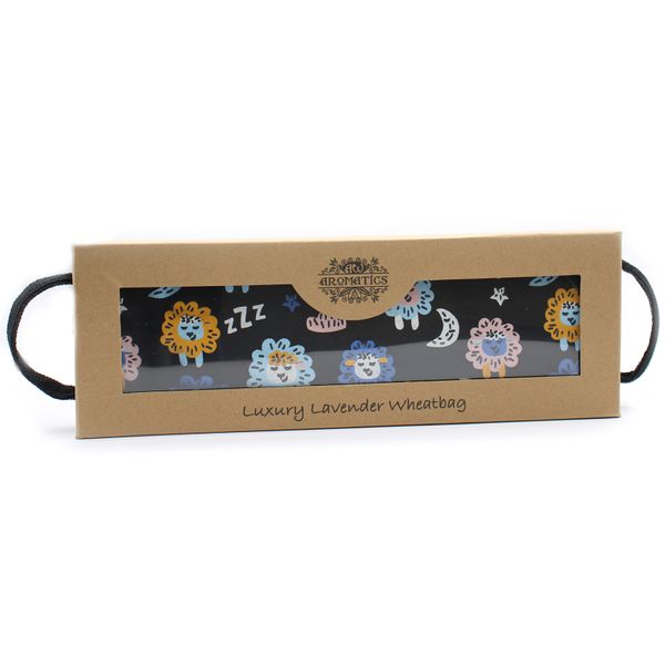 Sac de blé de lavande de luxe dans une boîte cadeau - Sleepy Sheep