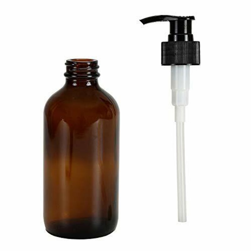 Pompe Noire pour Bouteille en Verre de 250ml