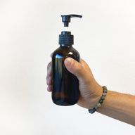 Bouteilles Ambre - 250ml avec Pompe