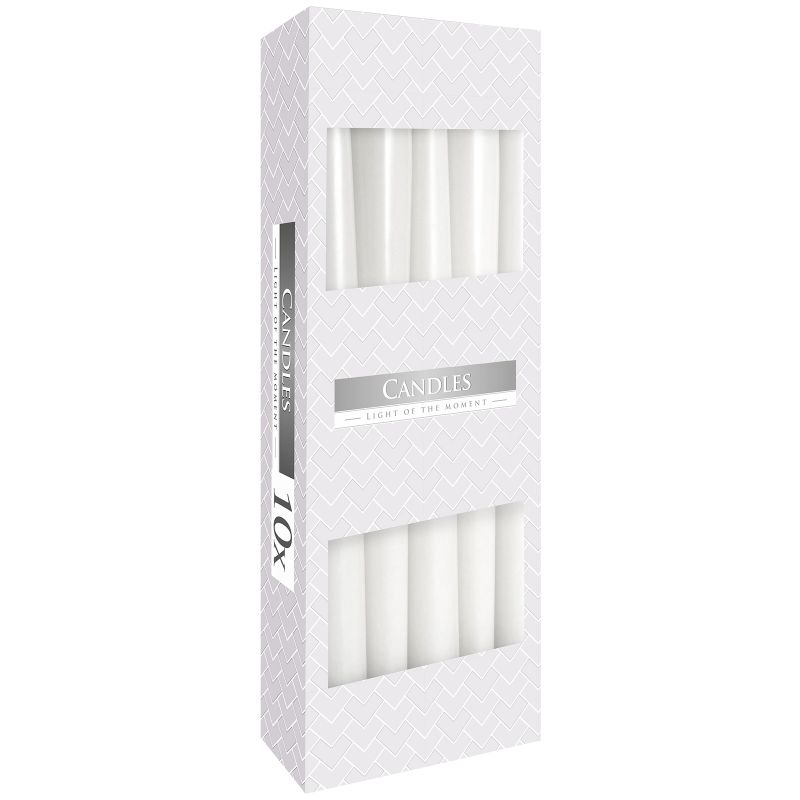 Bougie conique - Blanc