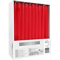 Bougie conique - Rouge