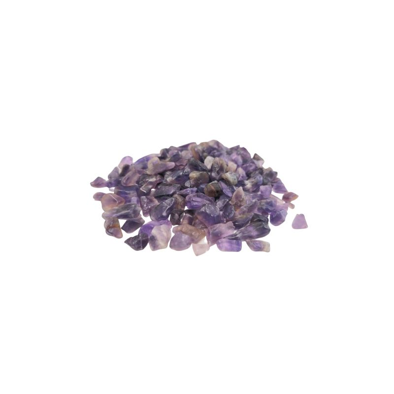 Eclats de pierres précieuses d'améthyste en vrac - 1KG