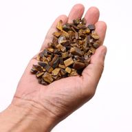 Eclats de pierres précieuses d'oeil de tigre en vrac - 1KG