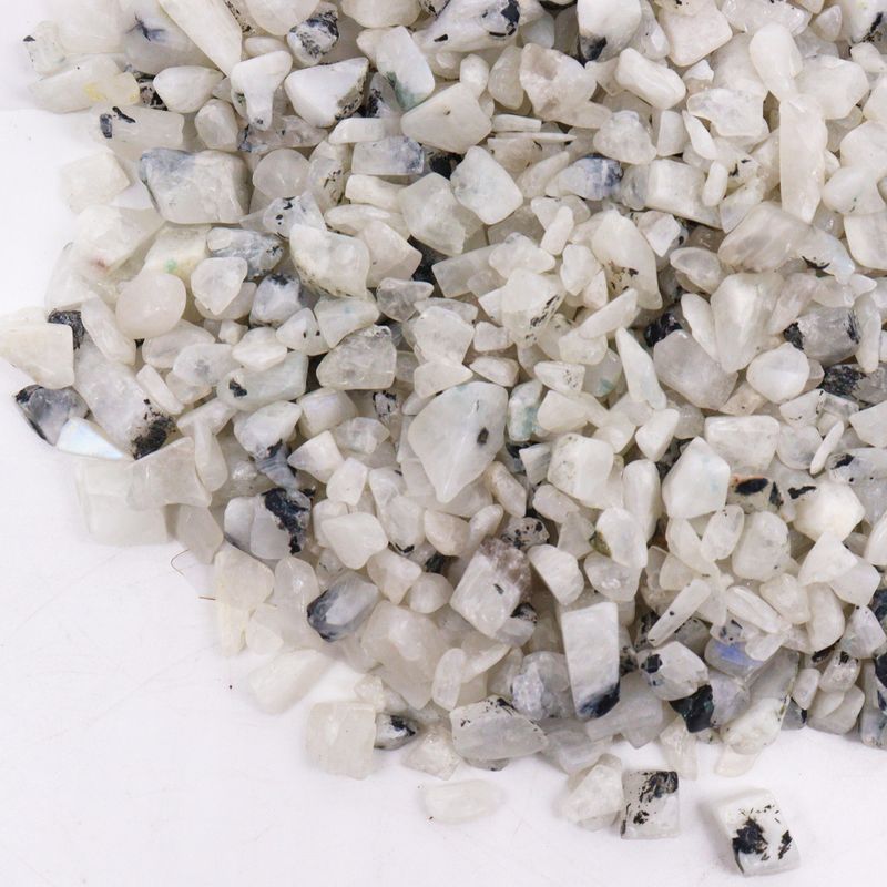 Eclats de pierres précieuses Rainbow Moon Chips en vrac - 1KG