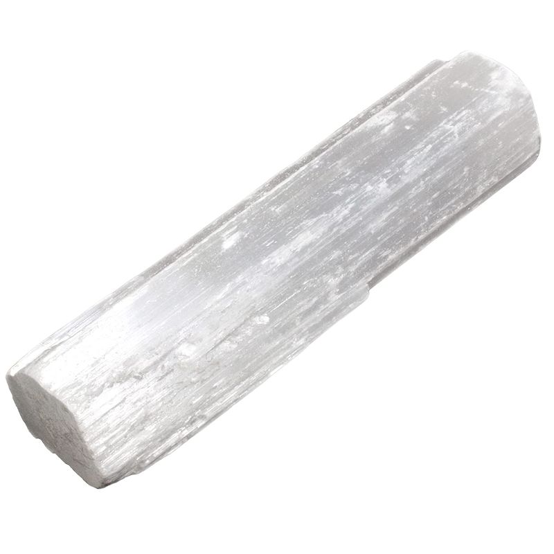 Bâton Sélénite Cristal Brut - Pierre Naturelle 7-10 cm