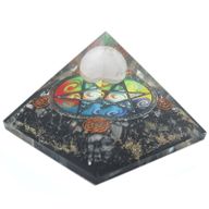 Pyramide Orgonite - Pentagone de Minuit - 70mm