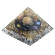 Pyramide Orgonite - Reiki Minuit - 70mm
