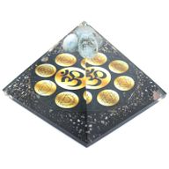 Pyramide Orgonite - Minuit Om Chakra - 90mm