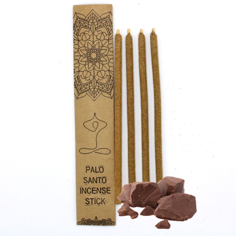 Large bâtons d'encens Palo Santo - Chocolat