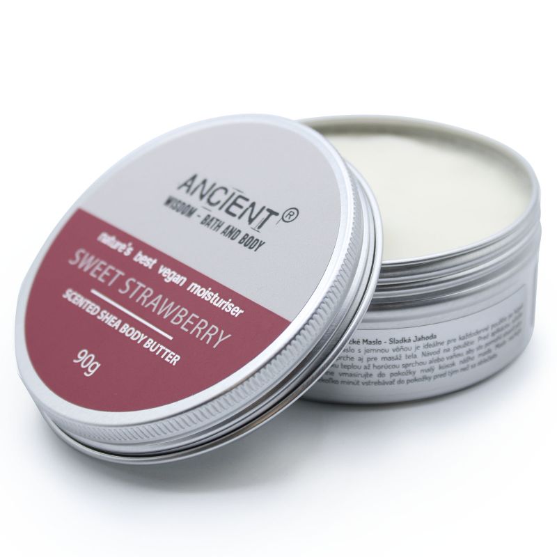 Beurre Corporel Karité Parfumé 90g - Sweet Strawberry