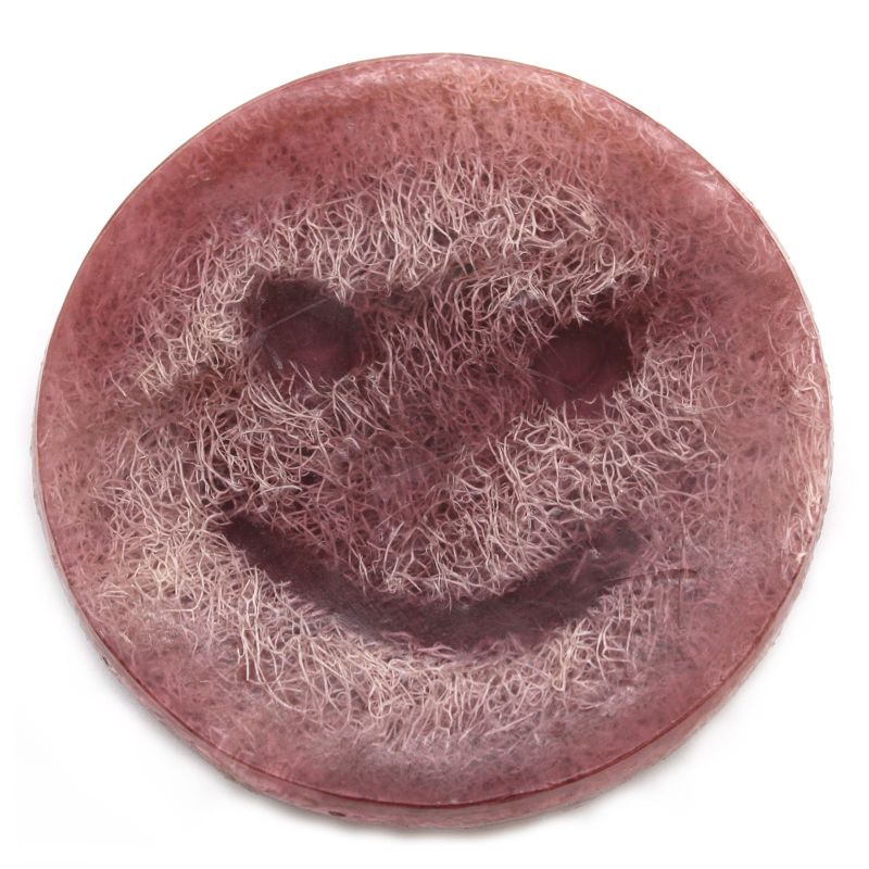 Savon Gommant Happy - Raisin Violet