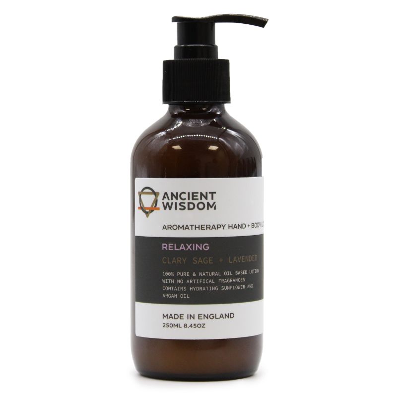 Lotion Mains & corps à la Sauge Sclarée et à la Lavande 250 ml