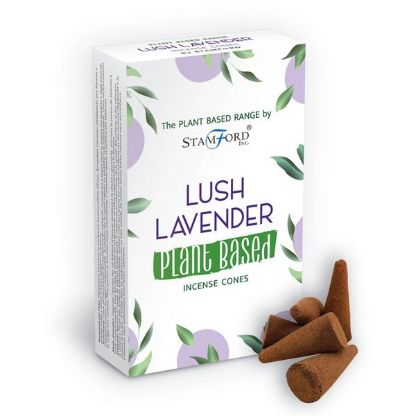 Cônes d'encens à base de plantes - Lush Lavender