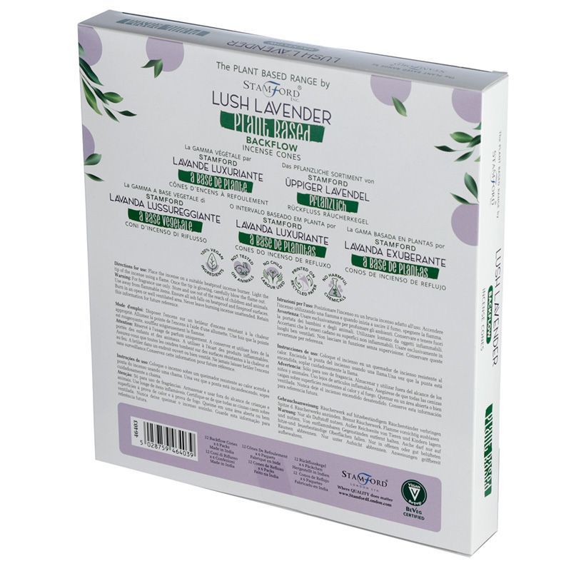 Cônes d'encens à base de plantes - Lush Lavender