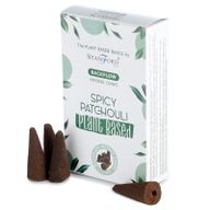 Cônes d'encens à base de plantes - Patchouli épicé
