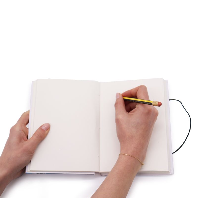 Petit Carnet à Bandoulière - Vagues Dans la Même Mer