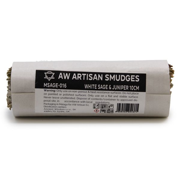 Bâton de maculage - Sauge Blanche & Genévrier 10cm