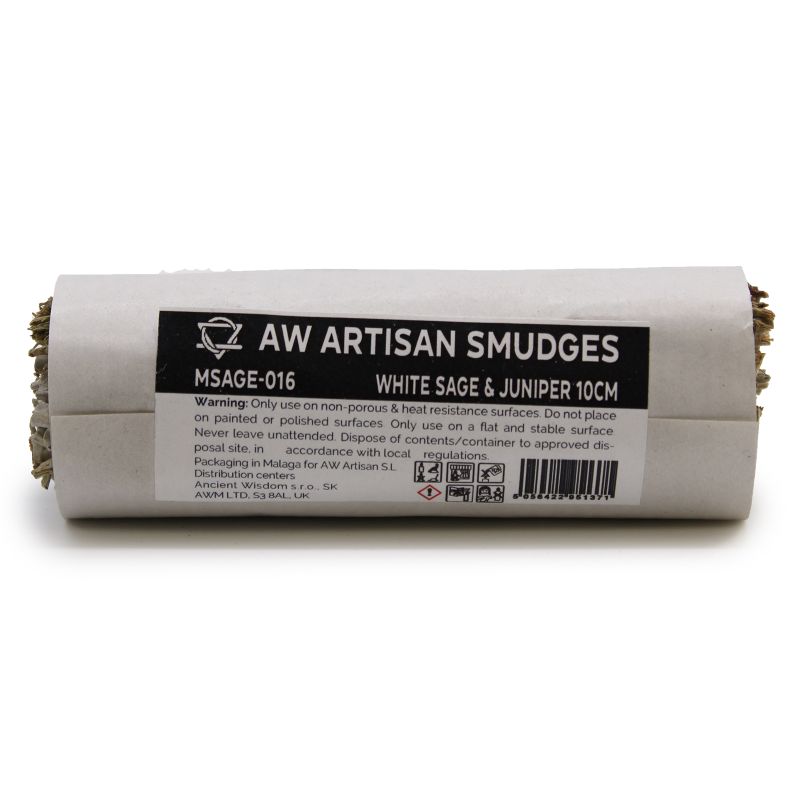 Bâton de maculage - Sauge Blanche & Genévrier 10cm