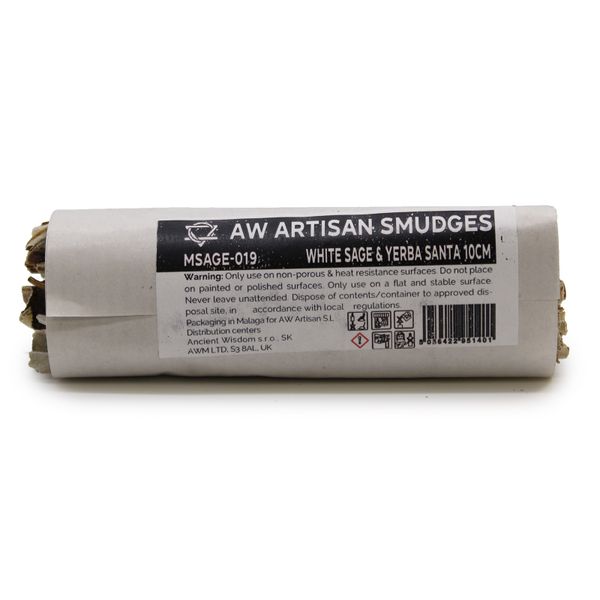 Bâton de maculage- Sauge Blanche & Yerba Santa 10cm