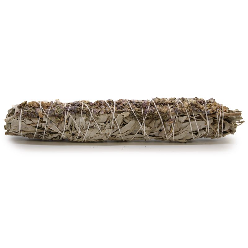 Bâton de maculage - Sauge Blanche & Lavande 22.5cm