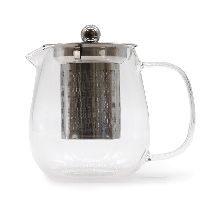 Coffret Cadeau Théière Infuseur en Verre - Contemporain - 550 ml