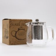 Coffret Cadeau Théière Infuseur en Verre - Contemporain - 550 ml