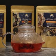 Coffret Cadeau Théière Infuseur en Verre - Perle Ronde - 400ml