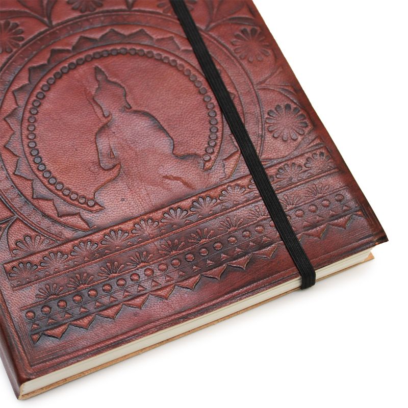 Petit carnet à bandoulière - Mandala tibétain