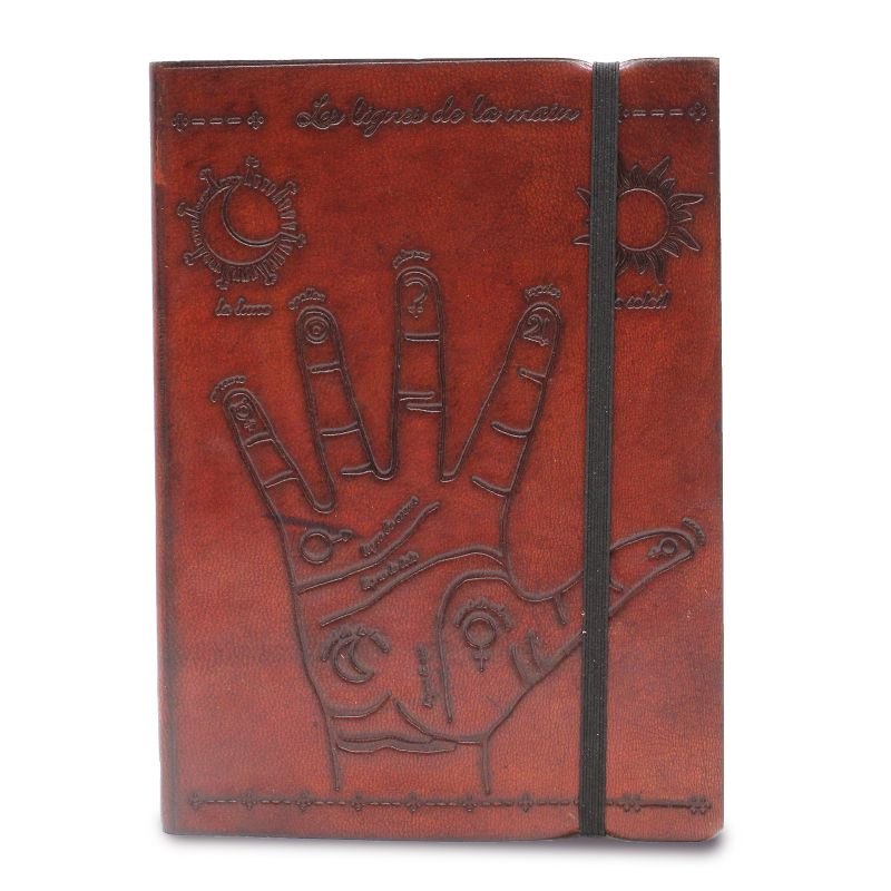 Petit carnet à bandoulière - Chiromancie