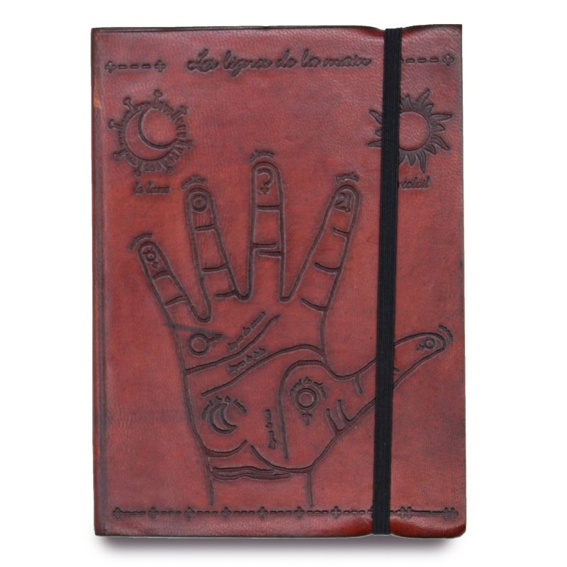 Petit carnet à bandoulière - Chiromancie