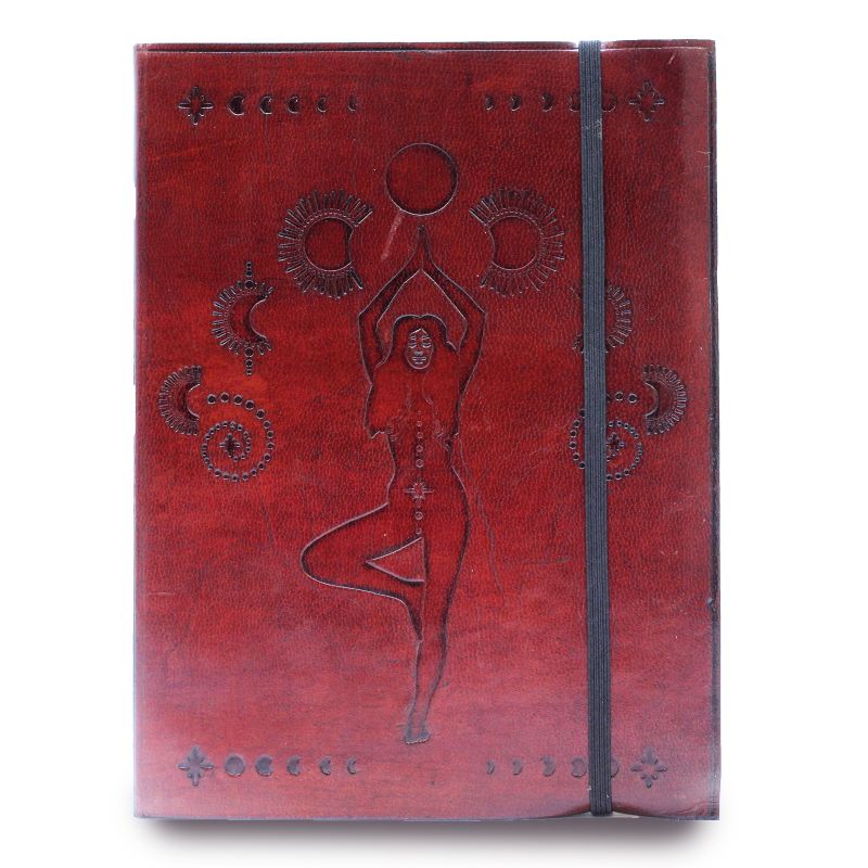 Carnet moyen avec bandoulière - Cosmic Goddess