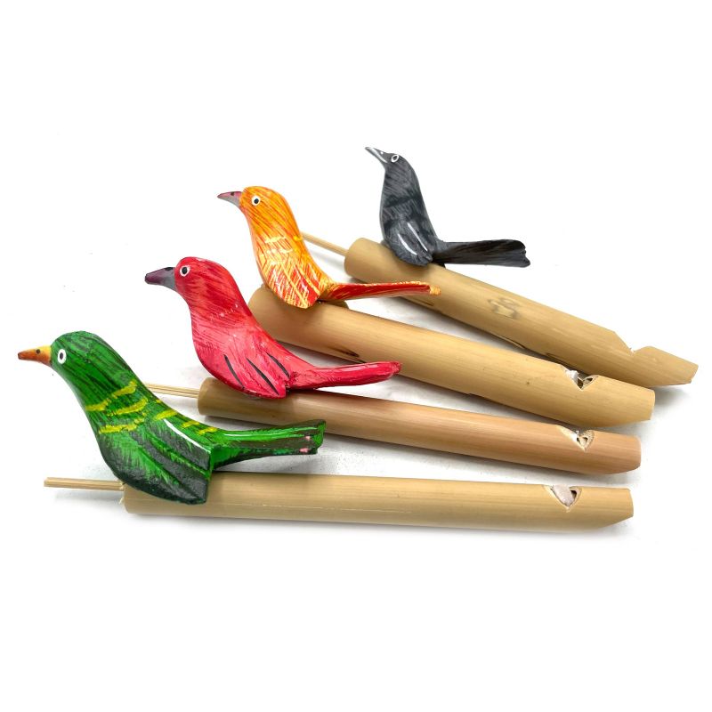 Sifflet Oiseaux - 4 assortis
