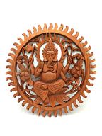 Bois sculté Ganesh - 40cm