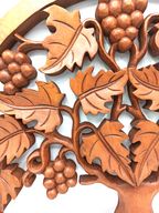 Panneau Raisins Arbre de Vie Sculté- 40cm