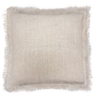 Coussin en lin 45x45cm avec frange