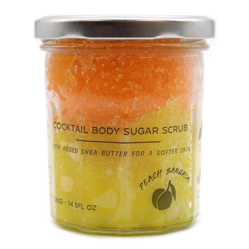 Gommage Corporel au Sucre Parfumé - Sangria de Pêche 300g