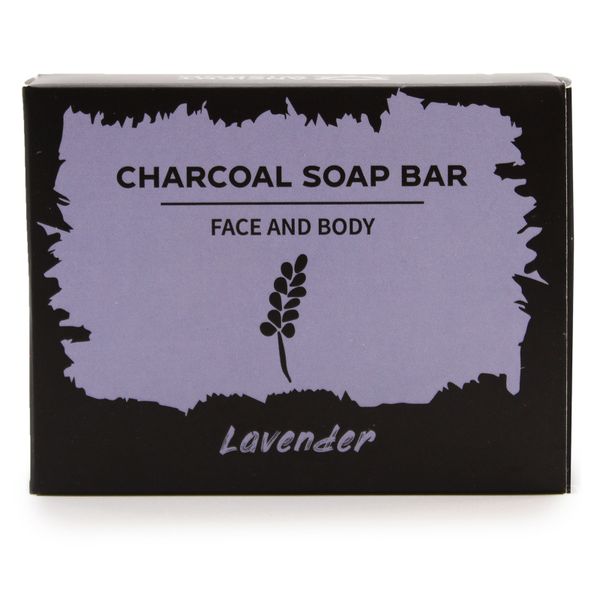 Savon au Charbon 85g - Lavande