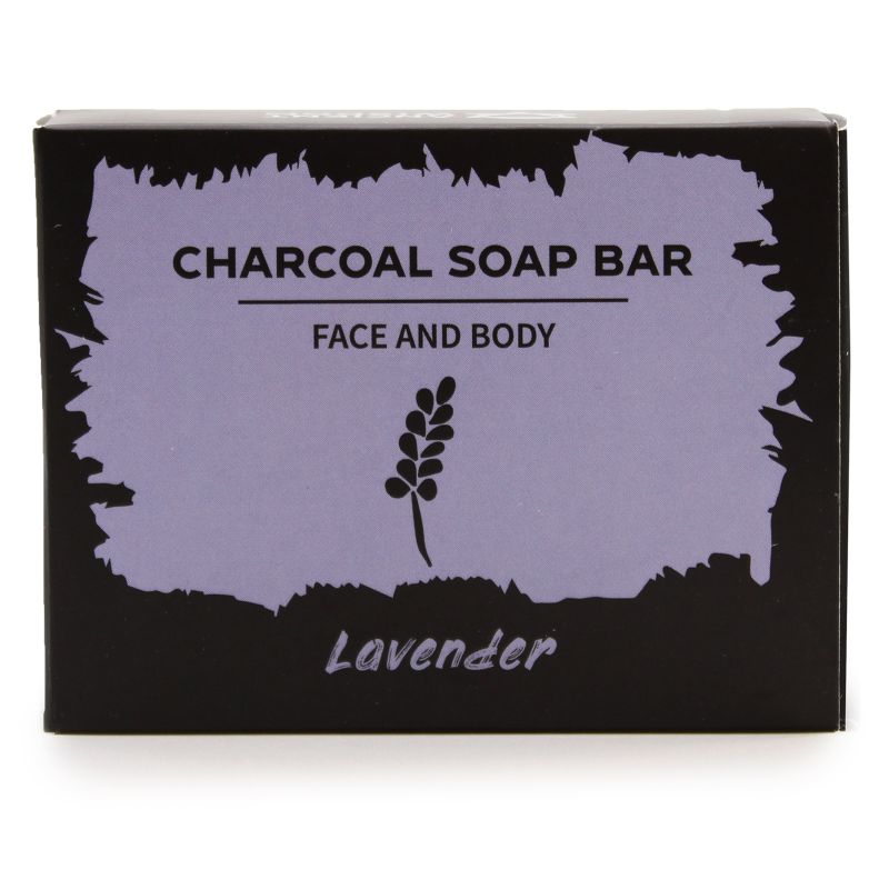 Savon au Charbon 85g - Lavande