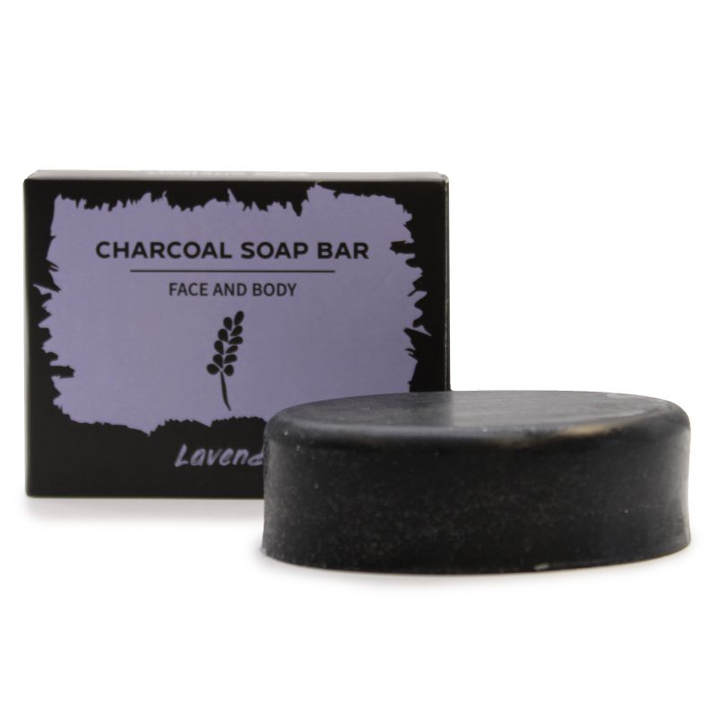 Savon au Charbon 85g - Lavande